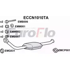 Катализатор EUROFLO ECCN1010TA 4347298 BM 80079H CI8018T изображение 0