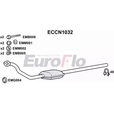 Катализатор EUROFLO ECCN1032 4347325 098-1 44 099-140 изображение 0
