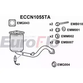 Катализатор EUROFLO 099-53 8 133835 ECCN1055TA 4347358 изображение 0