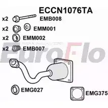 Катализатор EUROFLO ECCN1076TA 4347376 09 0-132 15752D изображение 0