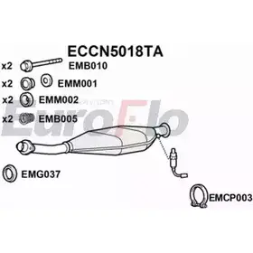Катализатор EUROFLO 09 9-335 15765 4347455 ECCN5018TA изображение 0