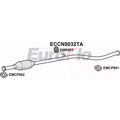 Катализатор EUROFLO 4347468 ECCN5032TA 099-498 098 -525 изображение 0