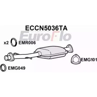 Катализатор EUROFLO 4347474 ECCN5036TA 090-80 2 099-402 изображение 0