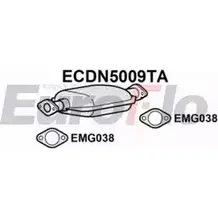 Катализатор EUROFLO NSC8019H ECDN5009TA 4347583 BM9 0636H изображение 0
