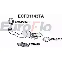 Катализатор EUROFLO ECFD1143TA BM80528H 16 92343 4347797 изображение 0