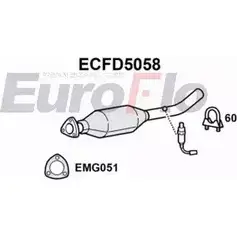 Катализатор EUROFLO 4347864 BM90987 ECFD5058 110917 2 изображение 0