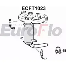 Катализатор EUROFLO 46823421 ECFT1023 4347925 38 0360 изображение 0