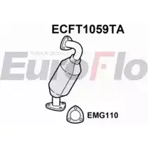 Катализатор EUROFLO 60802075 322 642 ECFT1059TA 4347953 изображение 0