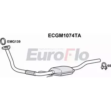 Катализатор EUROFLO 09 0-792 098-727 ECGM1074TA 4348132 изображение 0