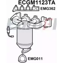 Катализатор EUROFLO 090-56 0 21773 4348171 ECGM1123TA изображение 0