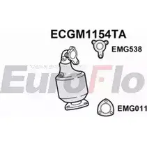 Катализатор EUROFLO 4348198 850117 5557441 0 ECGM1154TA изображение 0