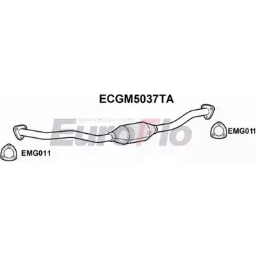 Катализатор EUROFLO ECGM5037TA 4348259 B M90432H OPC8039H изображение 0