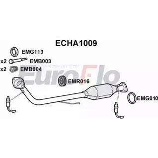 Катализатор EUROFLO 181 60PLHE00 4348280 AS22093 ECHA1009 изображение 0