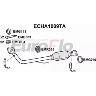 Катализатор EUROFLO 4348281 090-726 ECHA1009TA 090- 418 изображение 0