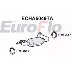 Катализатор EUROFLO 4348343 18160RSRE00 090-64 3 ECHA5049TA изображение 0