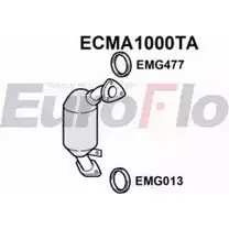 Катализатор EUROFLO 099-4 11 ECMA1000TA 25077D 4348660 изображение 0
