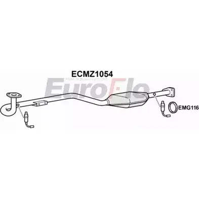 Катализатор EUROFLO ECMZ1054 4348819 EADL1I 1CO POR изображение 0