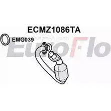 Катализатор EUROFLO ECMZ1086TA 4348865 2VHOHT F8 HUS изображение 0