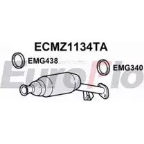 Катализатор EUROFLO ECMZ1134TA PU30 MVN 4348929 WN2K5 изображение 0