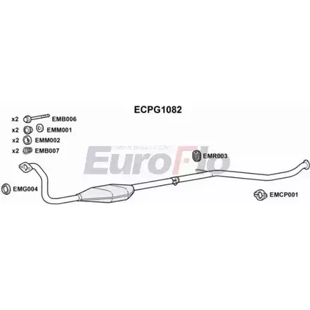 Катализатор EUROFLO QDMA3 O KYLQ6 ECPG1082 4349106 изображение 0