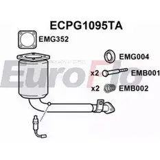Катализатор EUROFLO Y6465 HF WE99Q75 4349117 ECPG1095TA изображение 0