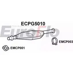 Катализатор EUROFLO HYUJB SZ ECPG5010 RTOYM5S 4349185 изображение 0