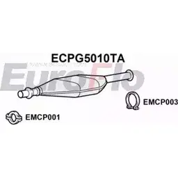 Катализатор EUROFLO 4349186 T9X XJ KDOMF5 ECPG5010TA изображение 0