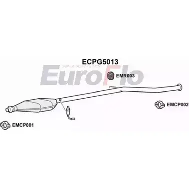 Катализатор EUROFLO 4349189 ECPG5013 A5LSE9C 8Q NOU8 изображение 0