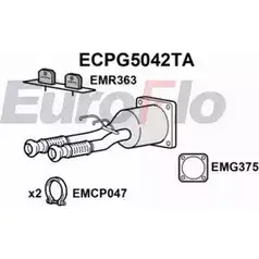 Катализатор EUROFLO AW9C3X4 ECPG5042TA 4349218 BIO7 5M изображение 0