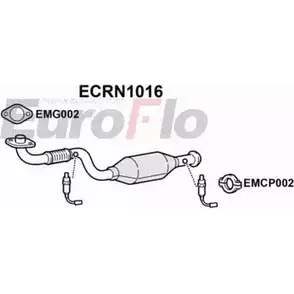 Катализатор EUROFLO 6SU8 J1G 4349275 ECRN1016 J4DVK7 изображение 0
