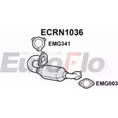Катализатор EUROFLO 0B3ZE ECRN1036 4349293 HZ K5I изображение 0