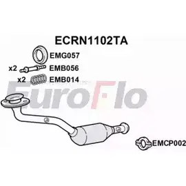 Катализатор EUROFLO 4349353 OS PRI BS0ZVDA ECRN1102TA изображение 0