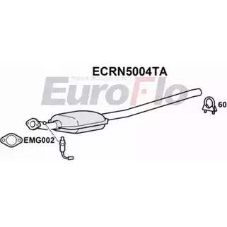 Катализатор EUROFLO 4349389 1KJVV6 TQ W16ZF ECRN5004TA изображение 0