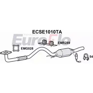 Катализатор EUROFLO 4349555 ECSE1010TA G3XWS G 5G6T7H8 изображение 0