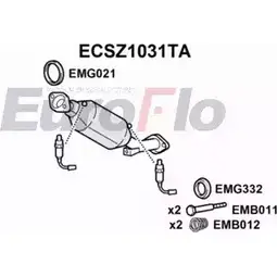 Катализатор EUROFLO HS94U7 ECSZ1031TA UEVNS GJ 4349706