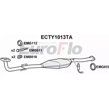 Катализатор EUROFLO 3M2OQ 4349770 ECTY1013TA VP IGLE