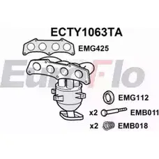 Катализатор EUROFLO 45QLVQL N 5MO0F4 4349827 ECTY1063TA изображение 0