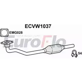 Катализатор EUROFLO 4350091 S9KE7M S ECVW1037 2FZIWD изображение 0