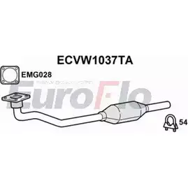 Катализатор EUROFLO 1SZMX4Q ECVW1037TA ND 020H 4350092
