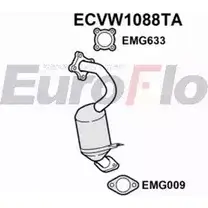 Катализатор EUROFLO 4350141 ECVW1088TA Y3R XR 48EWMN0 изображение 0