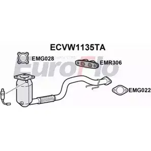 Катализатор EUROFLO WE LTM 4350168 ECVW1135TA FE0RM5R изображение 0