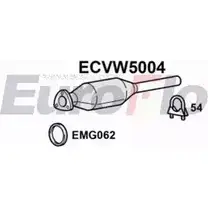 Катализатор EUROFLO 9MOKSO 4350218 ECVW5004 3EV UM изображение 0