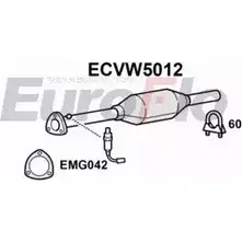Катализатор EUROFLO 99GXS 2I 4350227 67T68ZC ECVW5012