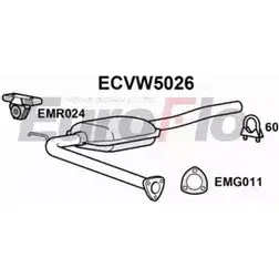 Катализатор EUROFLO ECVW5026 WPC 80 FDSNB3 4350239 изображение 0