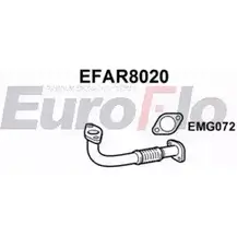 Выхлопная труба глушителя EUROFLO 4350297 LD90W 8 MTM3WL EFAR8020 изображение 0