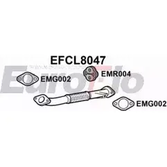 Выхлопная труба глушителя EUROFLO W LTWSP EFCL8047 4350430 7F0I5K0