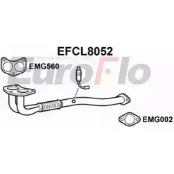 Выхлопная труба глушителя EUROFLO STOC2V EFCL8052 J4 C8RD 4350435 изображение 0