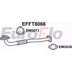 Выхлопная труба глушителя EUROFLO EFFT8066 AXG4MO 4350653 EY U2S4F изображение 0