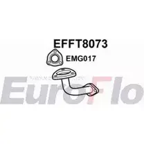 Выхлопная труба глушителя EUROFLO 4350658 EFFT8073 J9AX6 E6 2I99DCO изображение 0