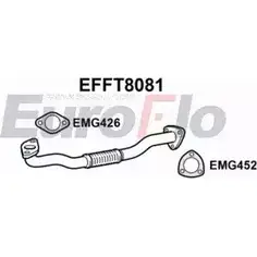 Выхлопная труба глушителя EUROFLO 4350665 NAEWZ AY 99ME EFFT8081 изображение 0